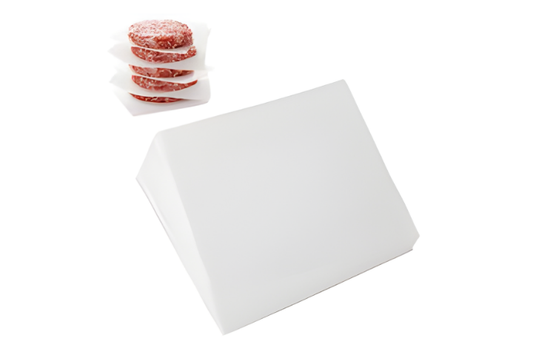 4 3/4" Square Single Patty Paper